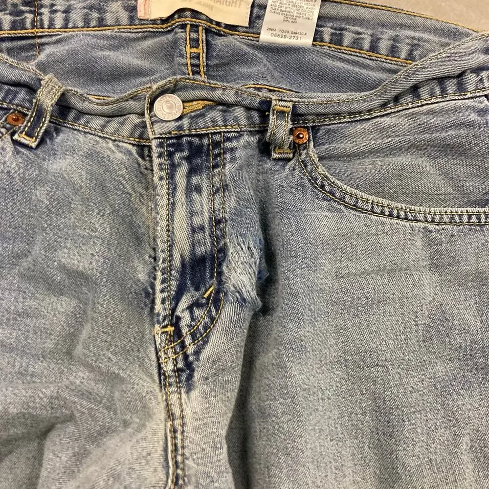 Levi's Light Blue Straight Jeans